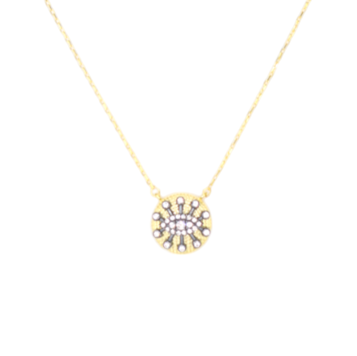 Blooming Evil Eye Necklace