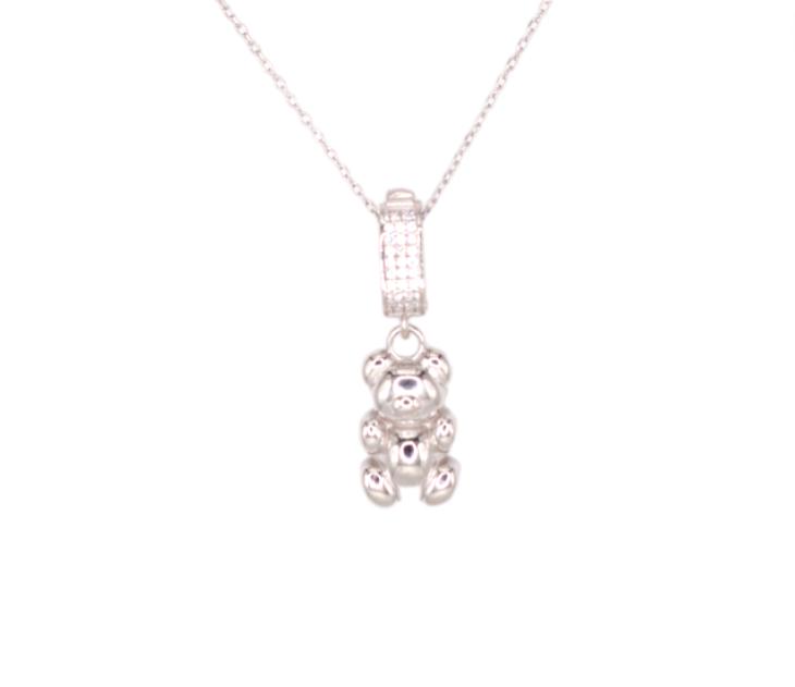 Teddy Pendant Necklace
