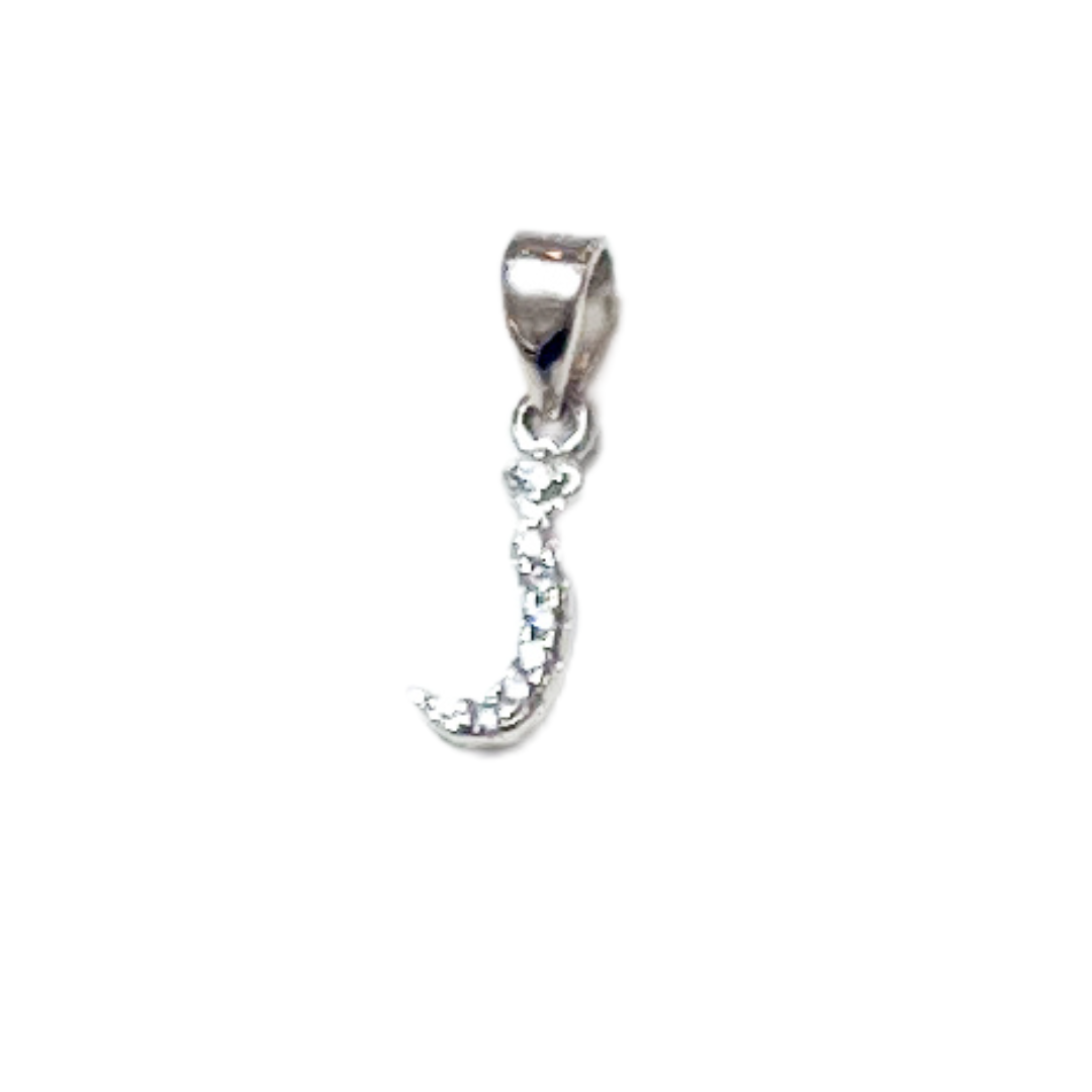 Pavé Arabic Letter Charm