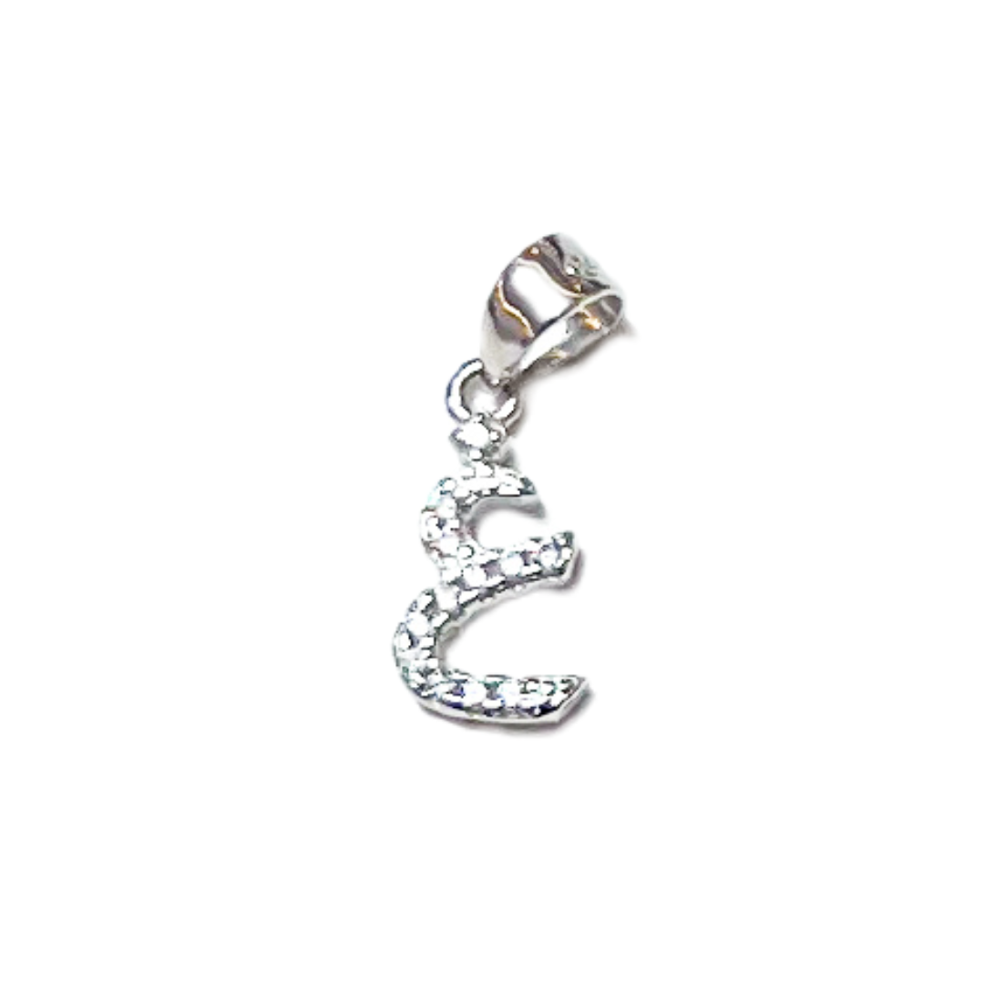 Pavé Arabic Letter Charm