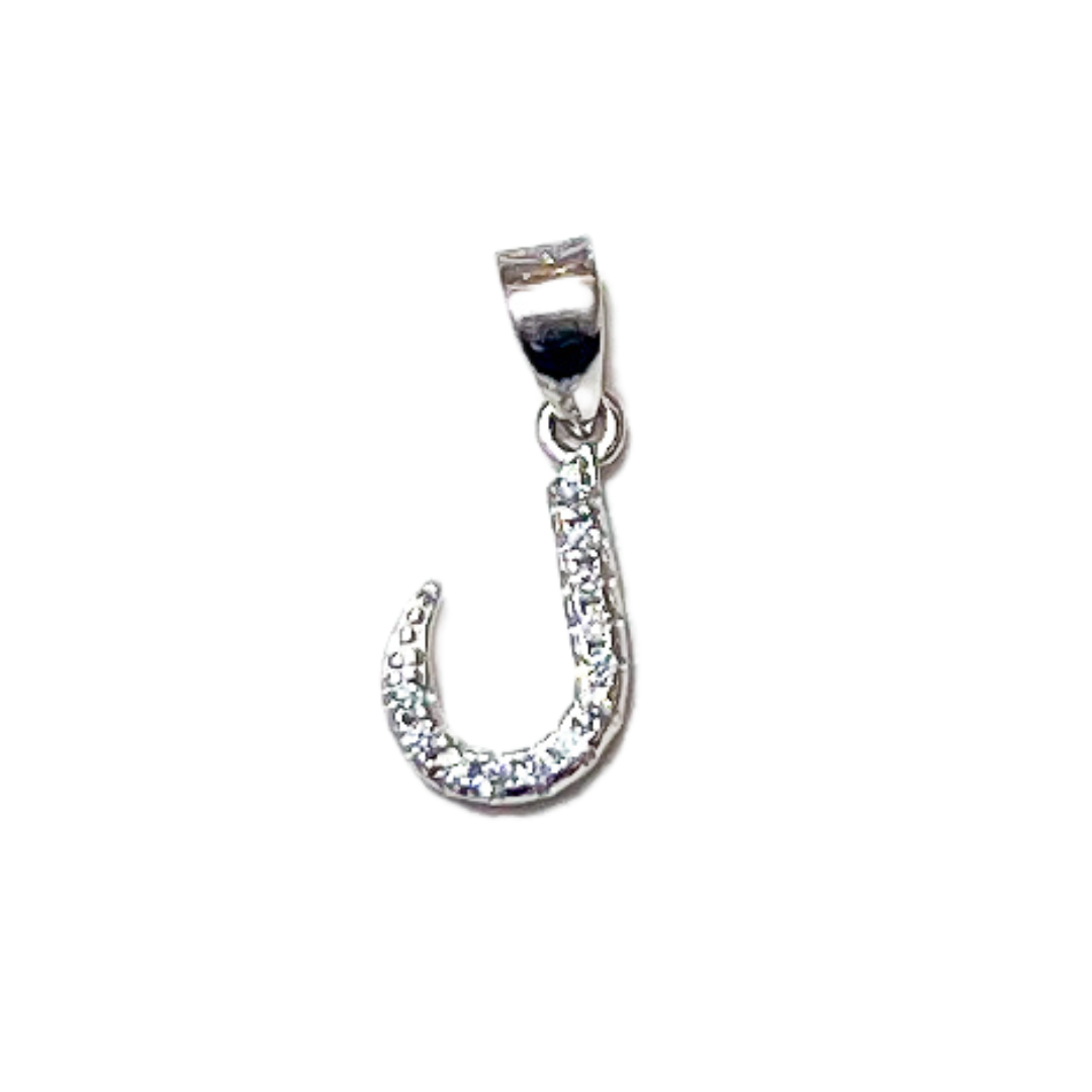 Pavé Arabic Letter Charm