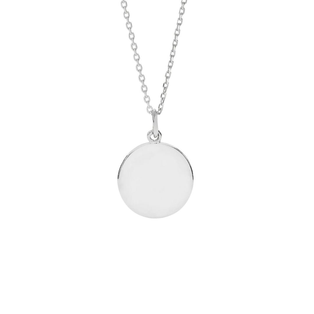 Engravable Circle Necklace