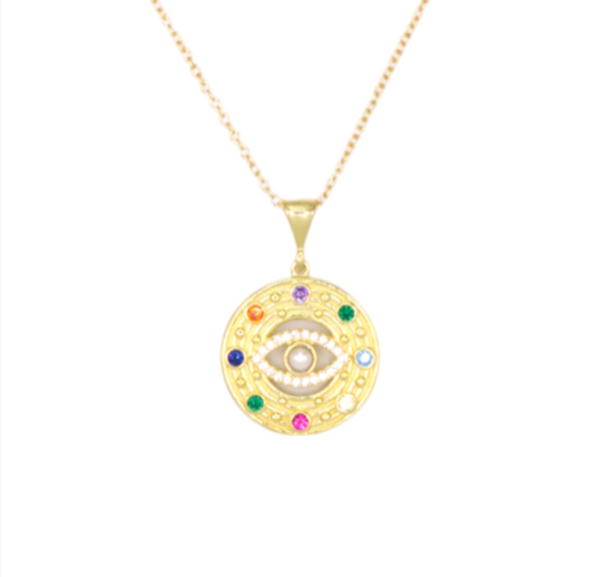 Colorful Lucky Eye Necklace