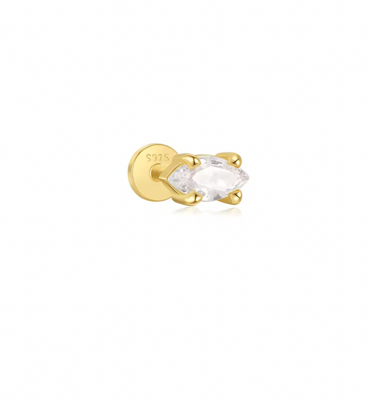 Crystal Marquise Stud Earring