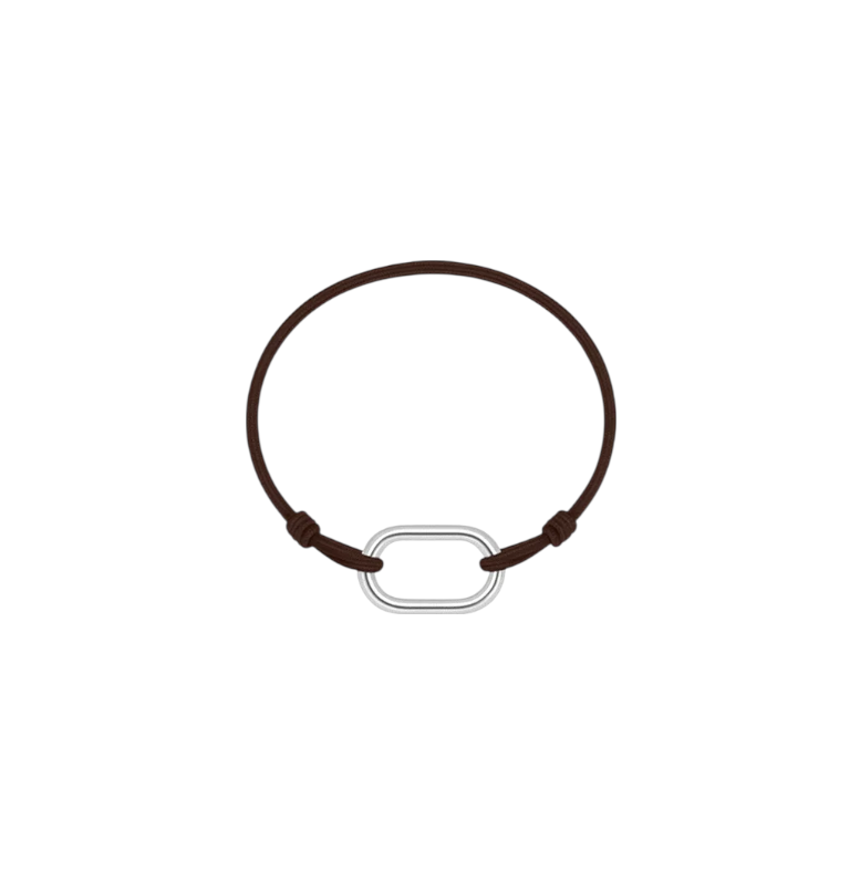 Oval Lock Cord Bracelet