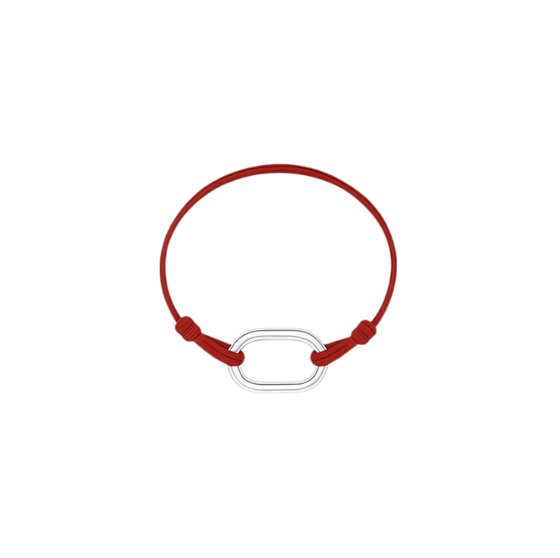 Oval Lock Cord Bracelet