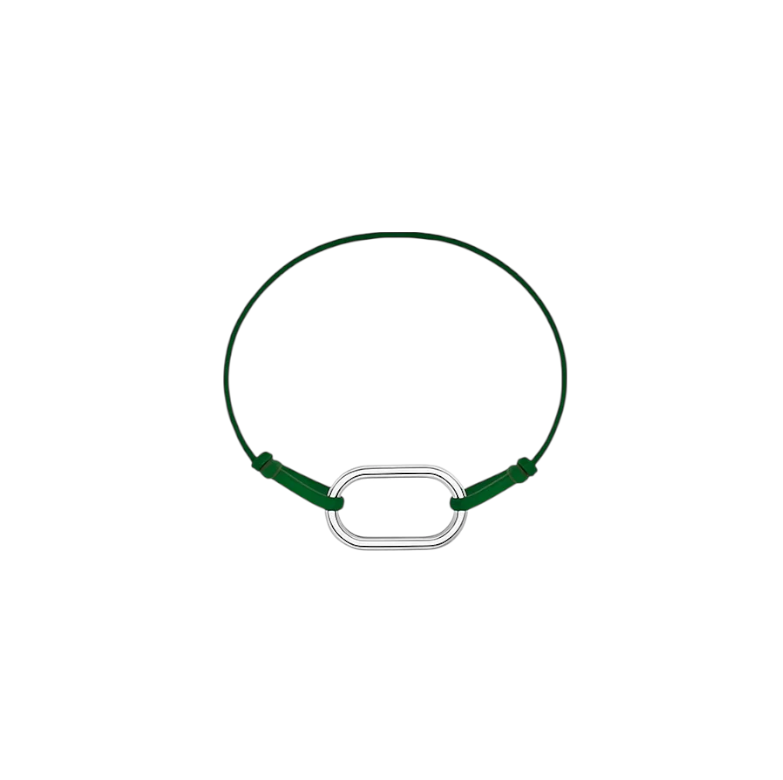 Oval Lock Cord Bracelet