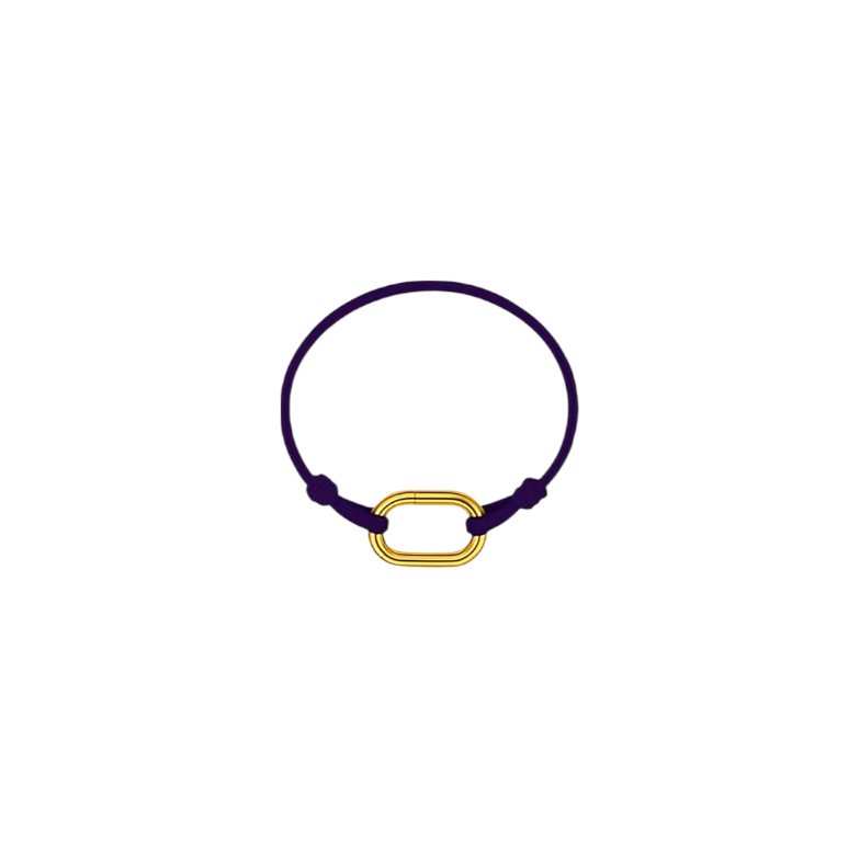 Oval Lock Cord Bracelet