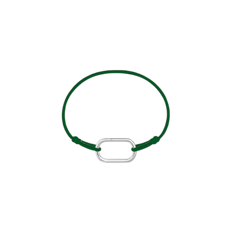 Oval Lock Cord Bracelet