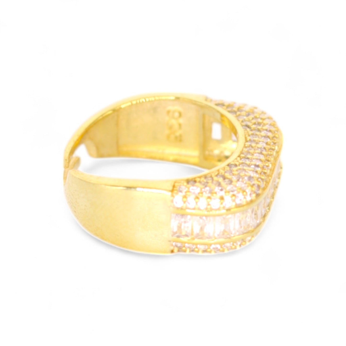 Pavé Cube Ring