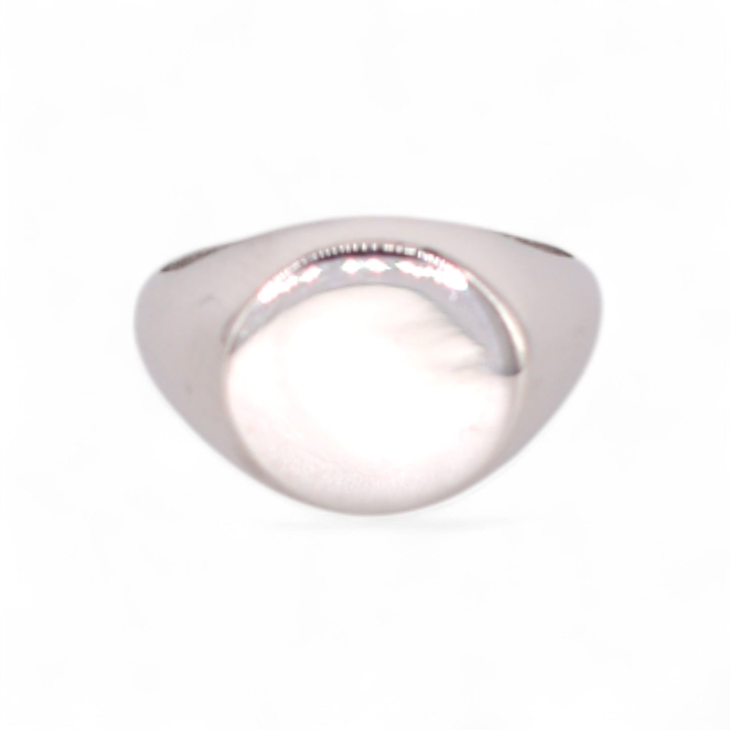 Round Signet Ring