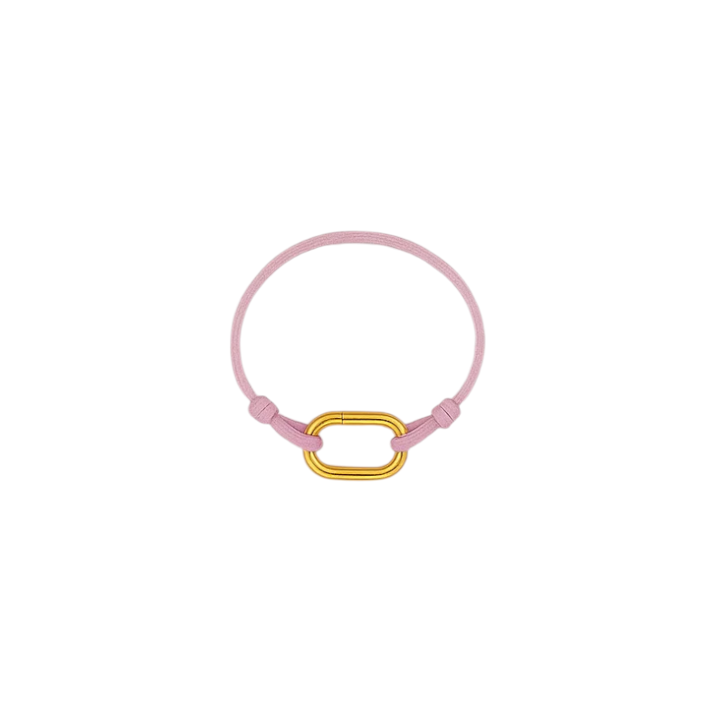 Oval Lock Cord Bracelet