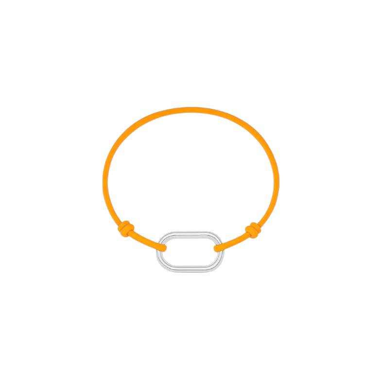 Oval Lock Cord Bracelet