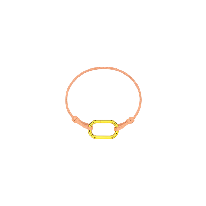 Oval Lock Cord Bracelet