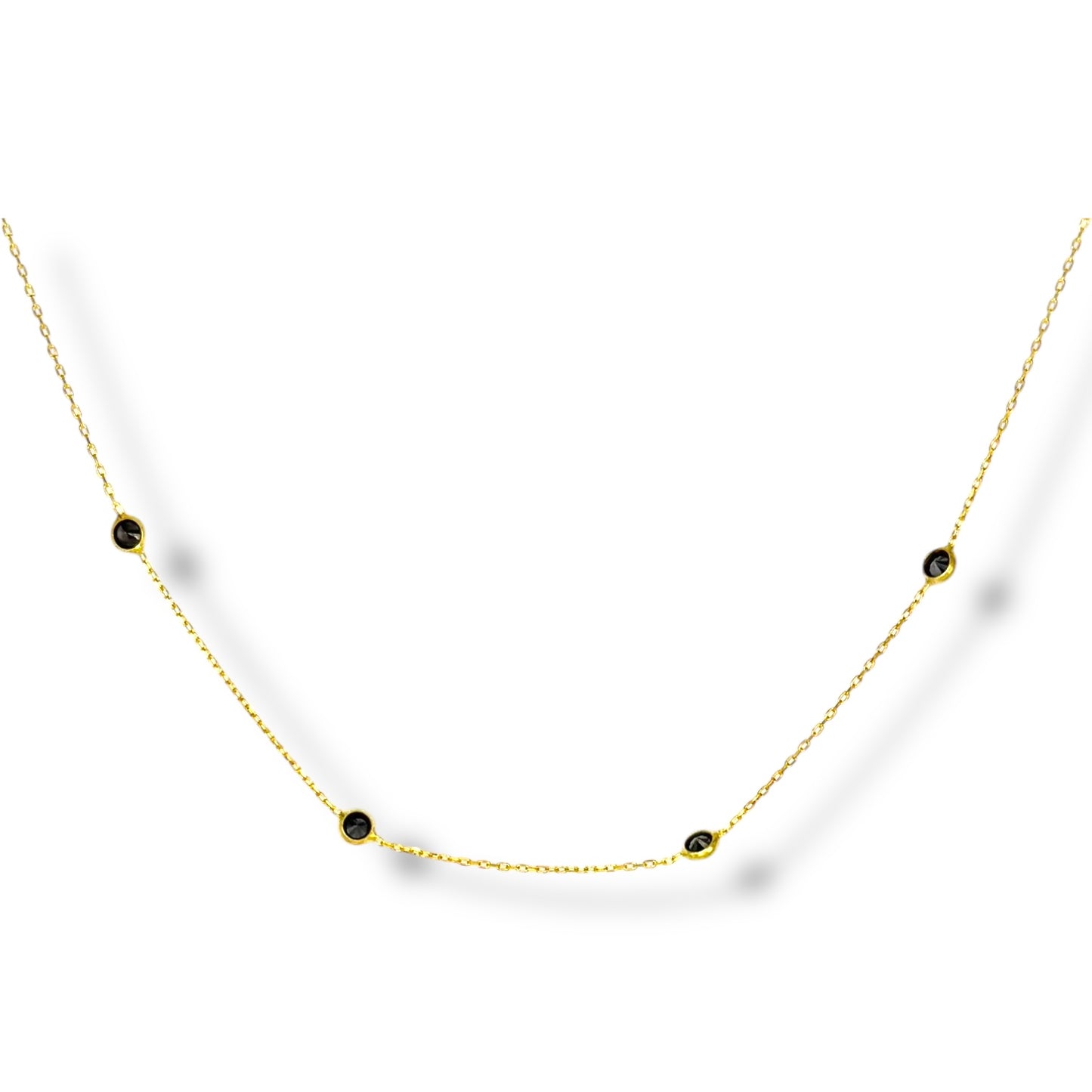 Midnight Circles Choker