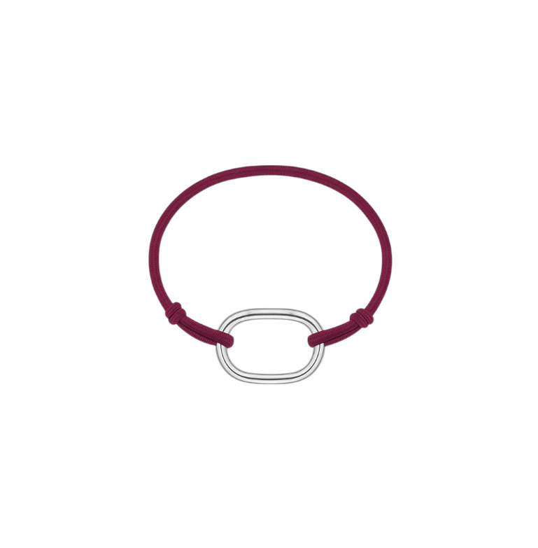 Oval Lock Cord Bracelet