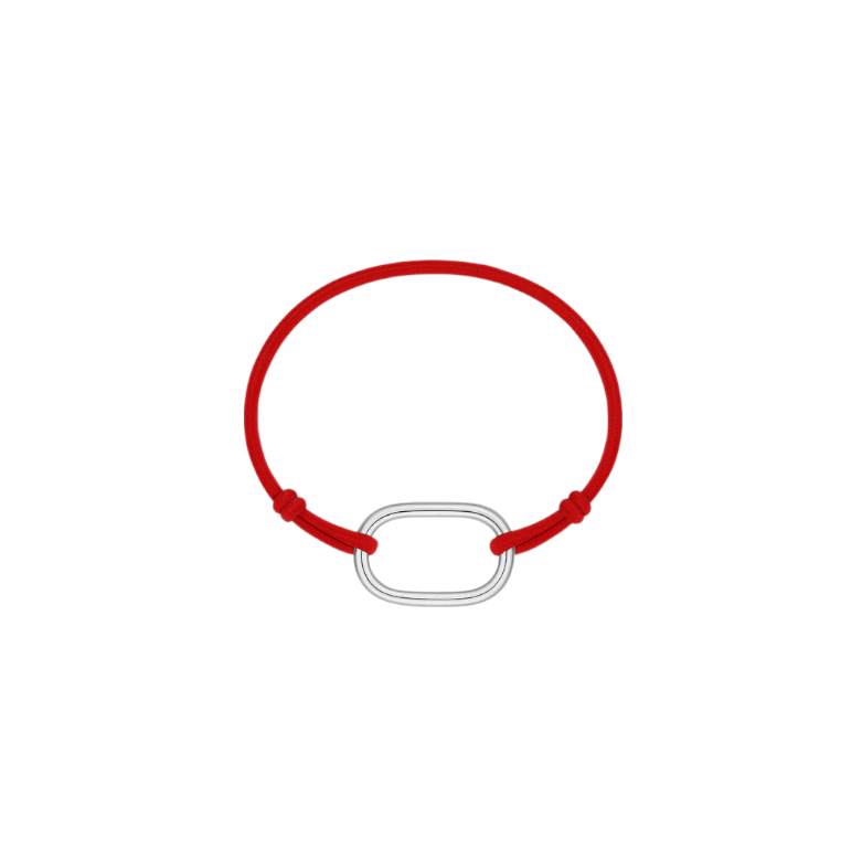 Oval Lock Cord Bracelet