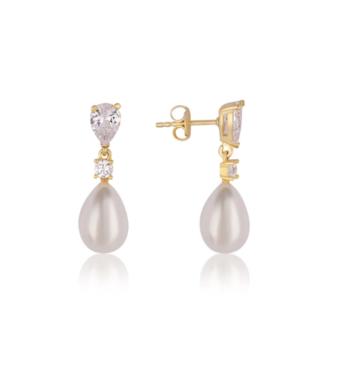 Pearl Teardrop Earring