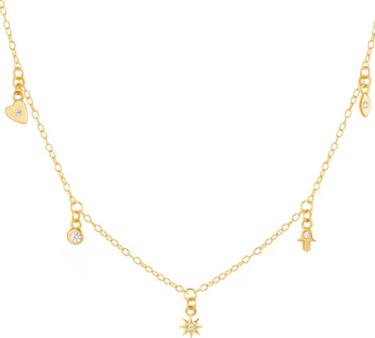 Dangling Luck Love Protection Necklace