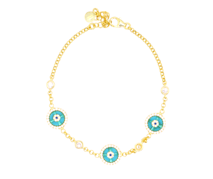 Oceania Evil Eyes Bracelet