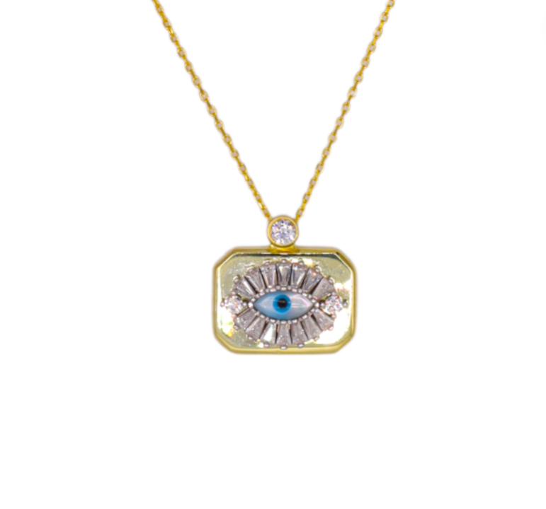 Evil Eye Octa Necklace