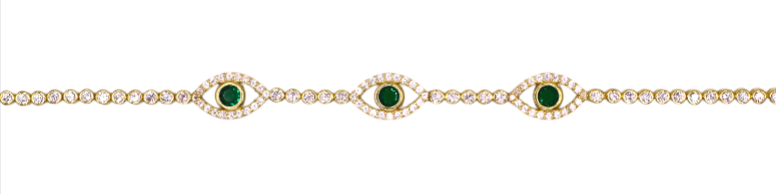 Capri Evil Eyes Bracelet