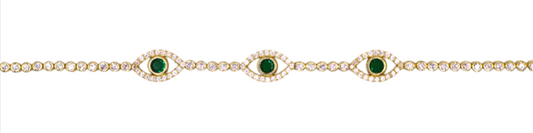 Capri Evil Eyes Bracelet
