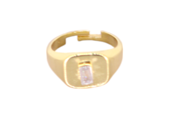Baguette Signet Ring