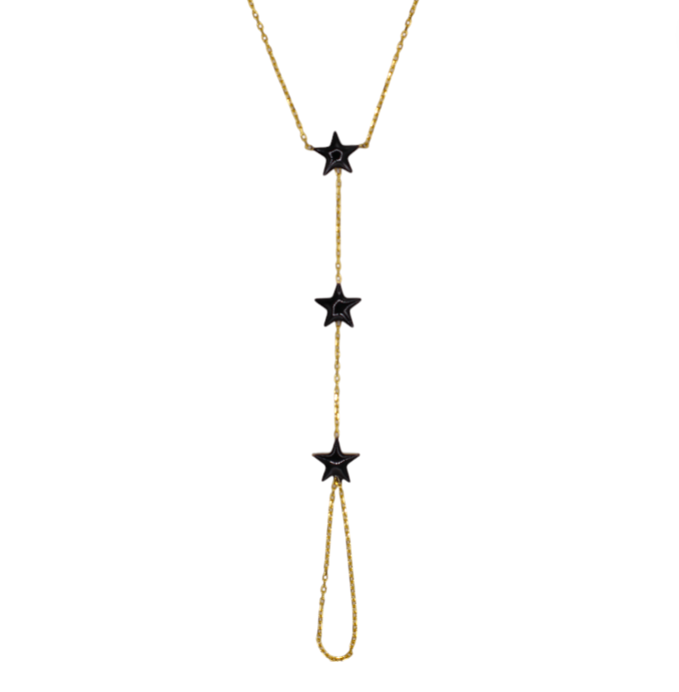 Enamel Stars Handchain