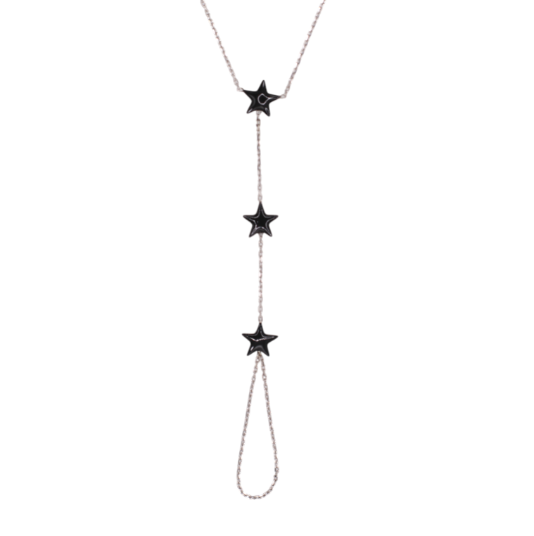 Enamel Stars Handchain