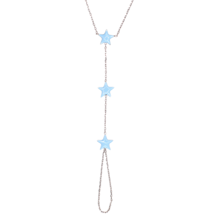 Enamel Stars Handchain