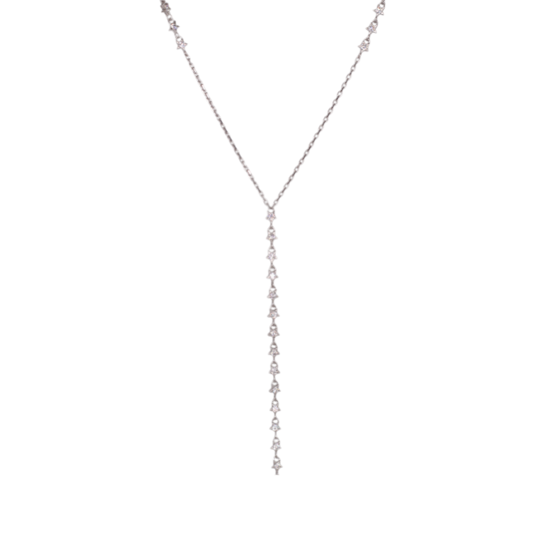 Mini Shining Stars Lariat Necklace