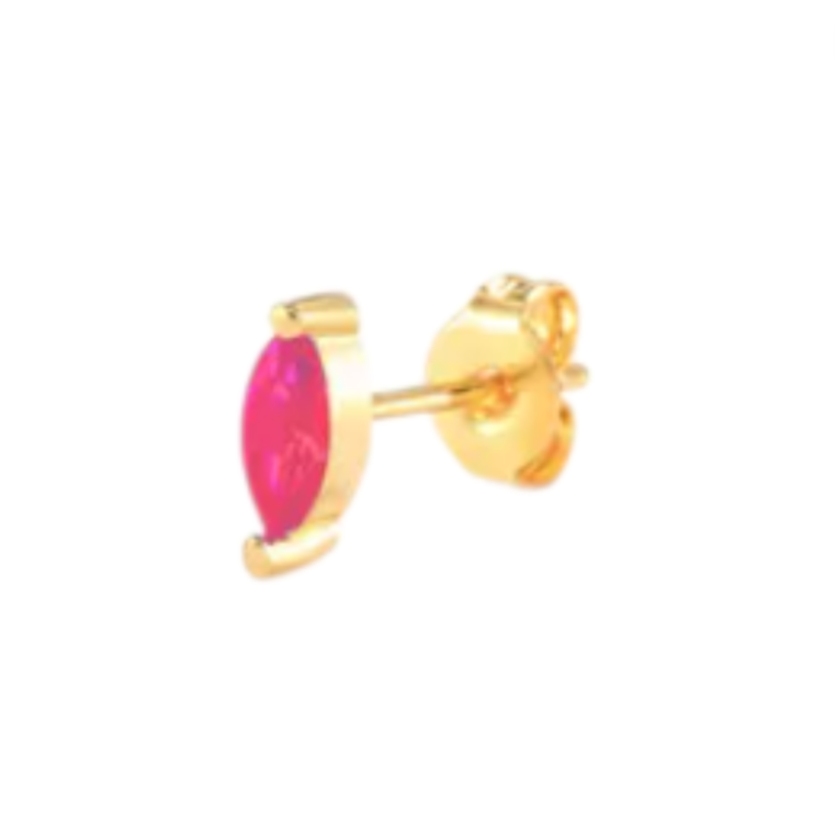 Opal Marquise Stud
