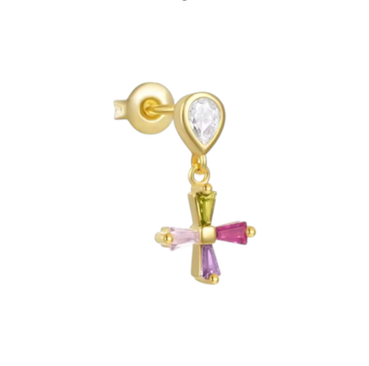 Pear Drop Florelia Stud