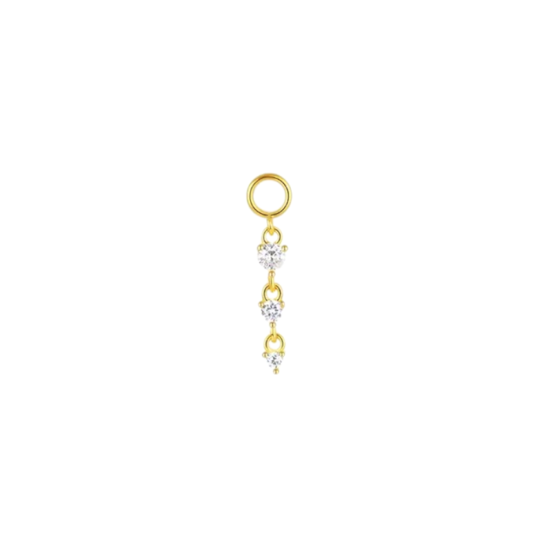 Trip drop Circles Charm