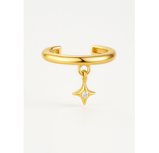 North Star Drop Earcuff