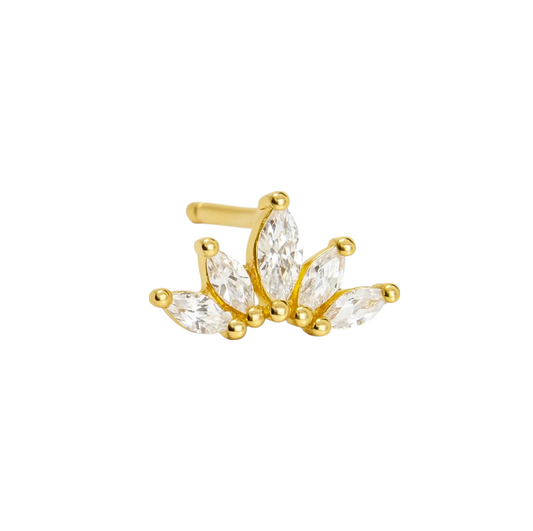 Curved Crown Stud