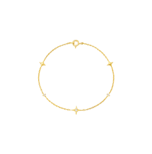 Shining Stars Circles Bracelet