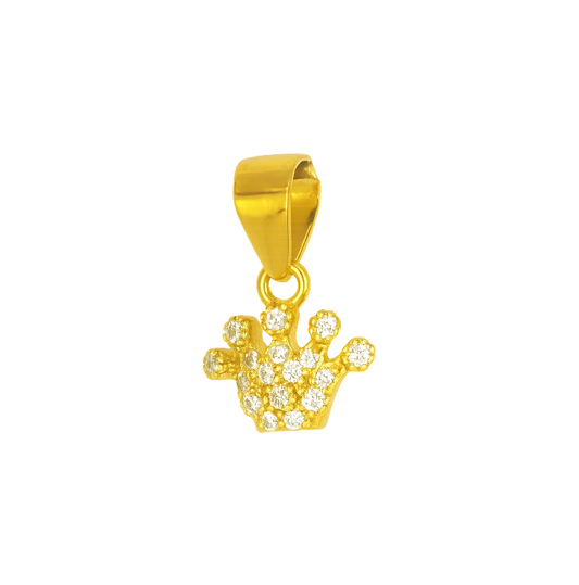 Pavé Crown Charm