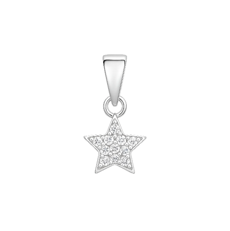 Pavé Star Charm
