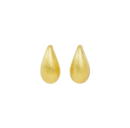Big Textured Drop Earrings