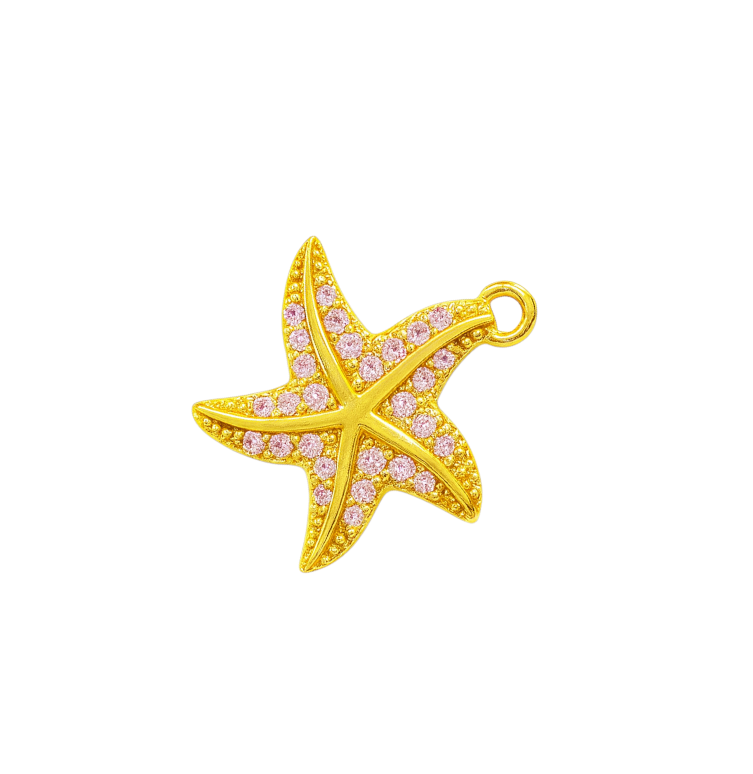 Spiky Starfish Charm