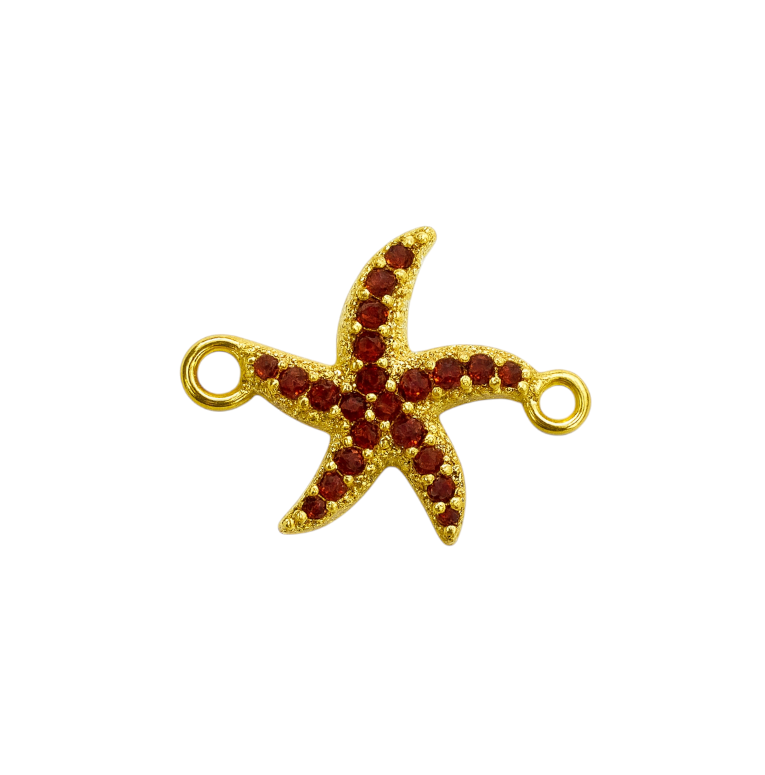 Spiky Starfish Charm
