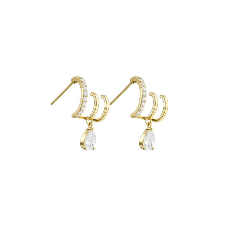 Lumiere Drop Illusion Earring