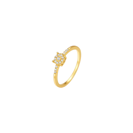 Pavé Circle Band Ring