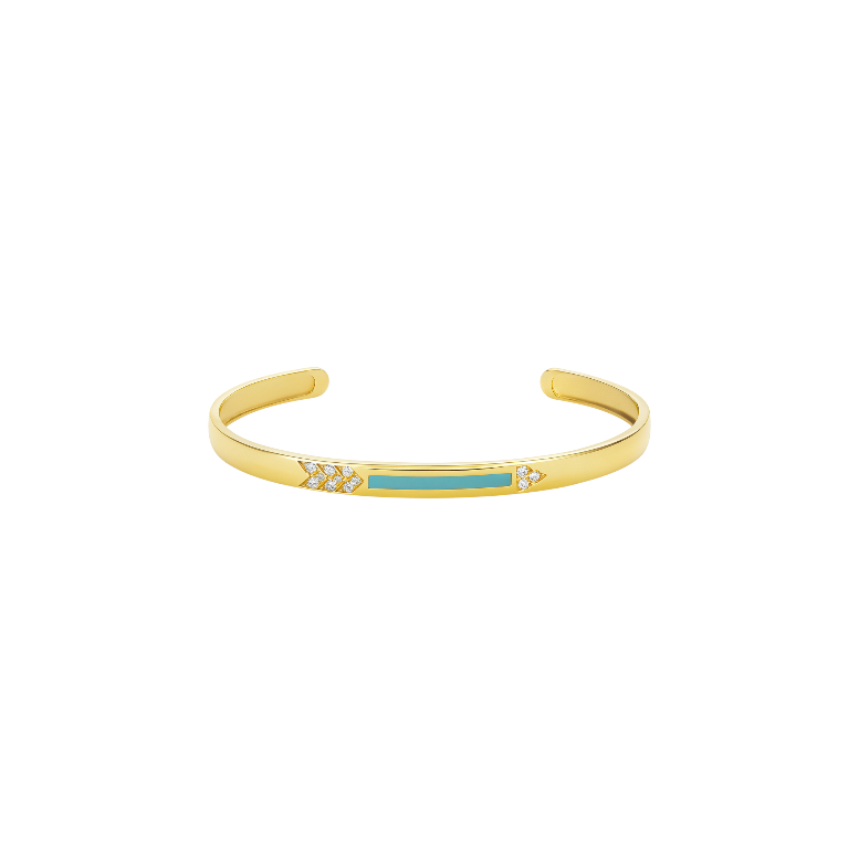 Turquoise Arrow Bangle