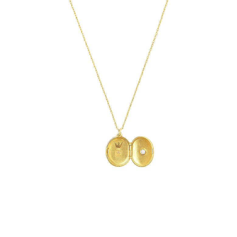 Honey Bee Locket Necklace
