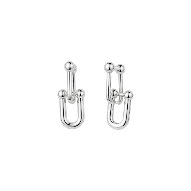 Bold Double Oval Hoops