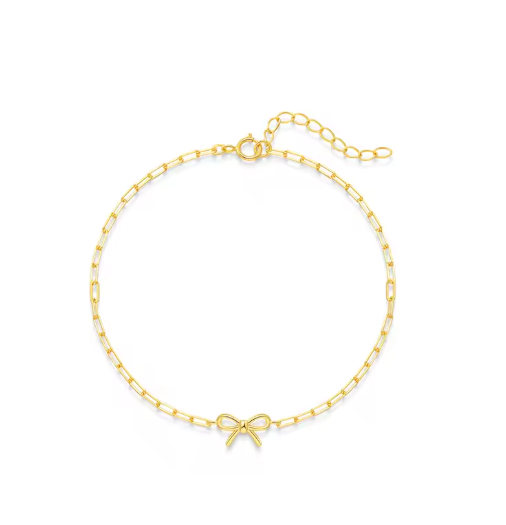 Bow Linked Bracelet