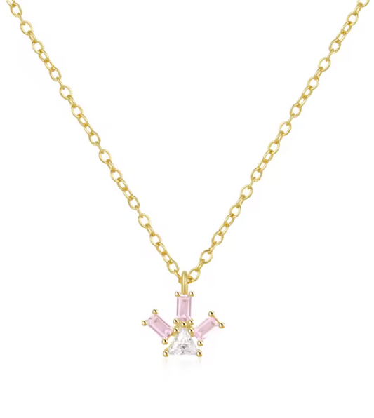 Princess Baguettes Necklace